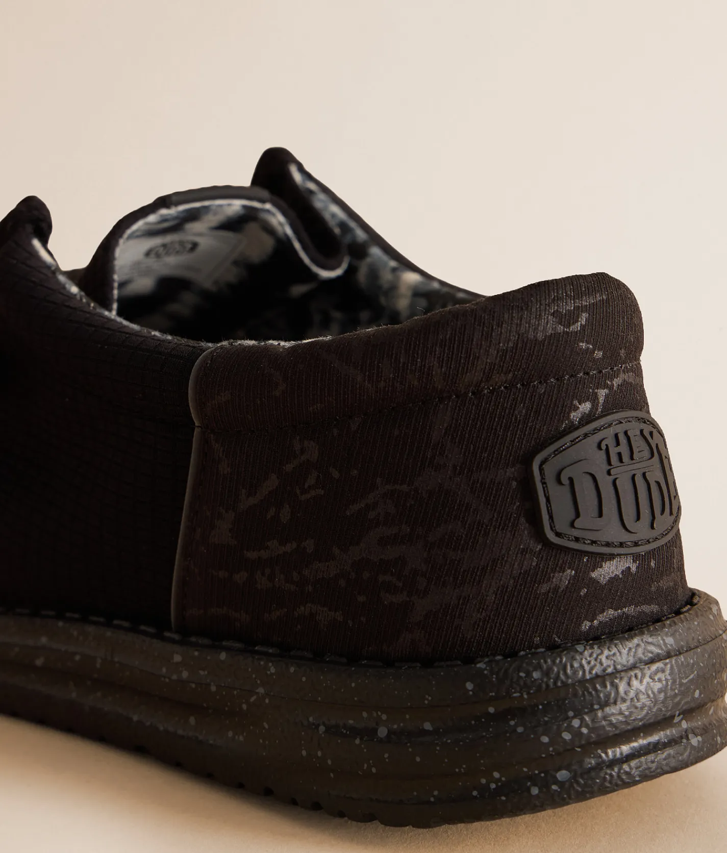 HEYDUDE™ Wally Funk Ink Shoe Black Black New