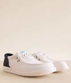 Shoes | HEYDUDE™ Wally Funk Jersey Jacquard Shoe White Multi