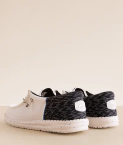 Shoes | HEYDUDE™ Wally Funk Jersey Jacquard Shoe White Multi
