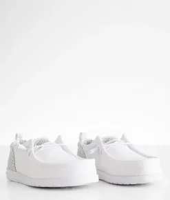 Shoes | HEYDUDE™ Wally Funk Reflective Shoe White