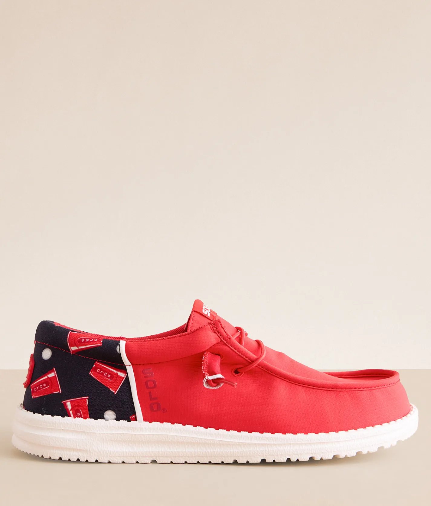 HEYDUDE™ Wally Funk Solo® Cup Shoe Red New
