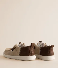 Shoes | HEYDUDE™ Wally Funk Steerhead Shoe Brown