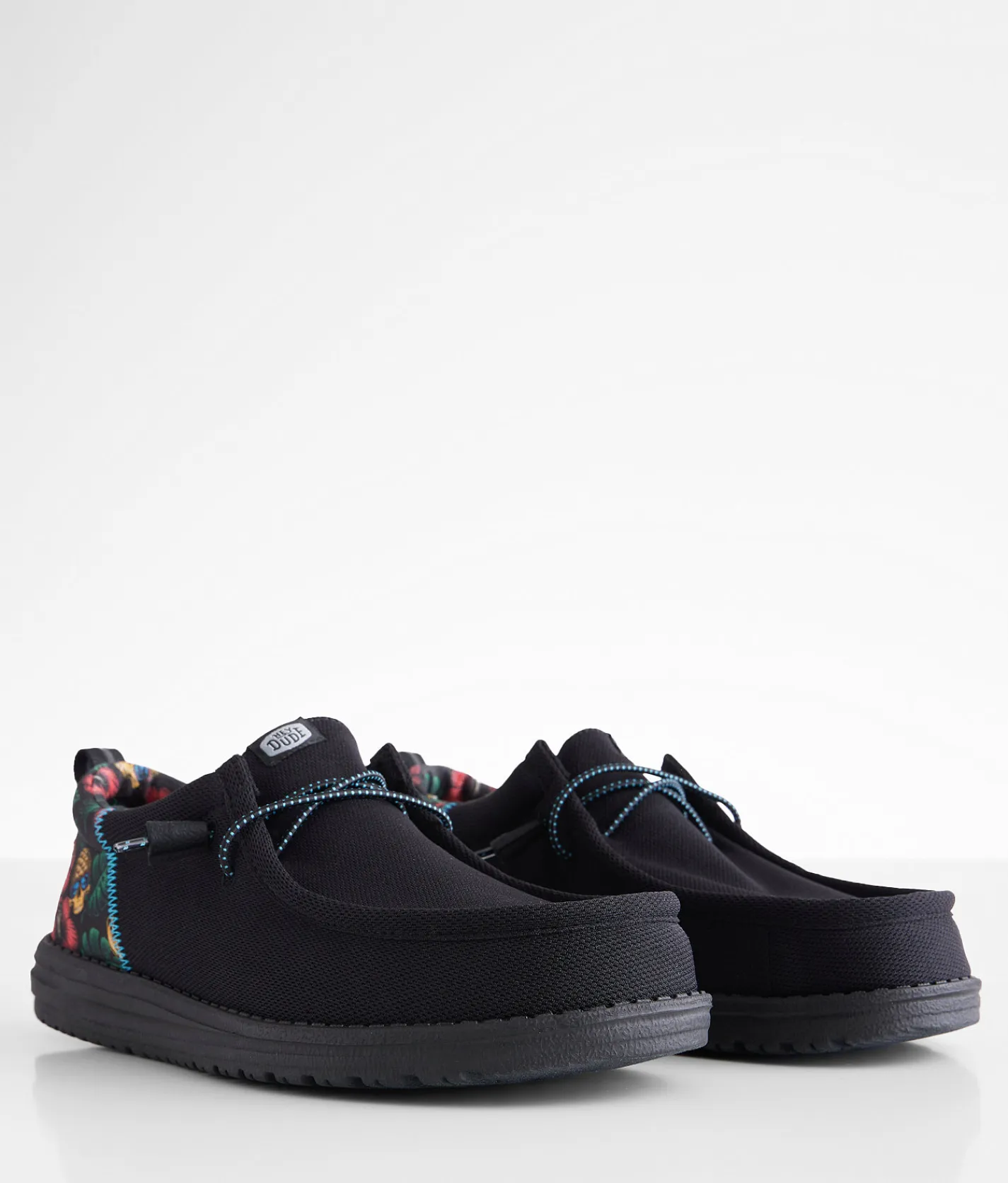 Shoes | HEYDUDE™ Wally Funk Tropical Skull Shoe Black Multi