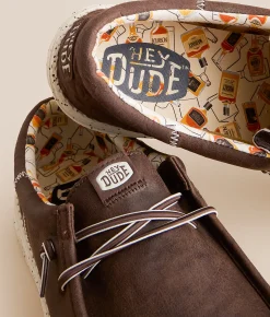 Shoes | HEYDUDE™ Wally Funk Whiskey Shoe Brown