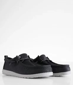 Shoes | HEYDUDE™ Wally Gradient Shoe Black Grey