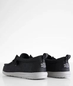 Shoes | HEYDUDE™ Wally Gradient Shoe Black Grey