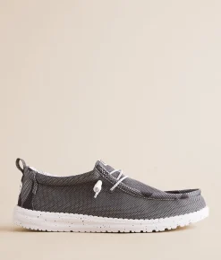 Shoes | HEYDUDE™ Wally Camo Shoe Grey