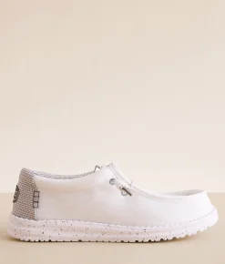 Shoes | HEYDUDE™ Wally Harbin Shoe Grey White