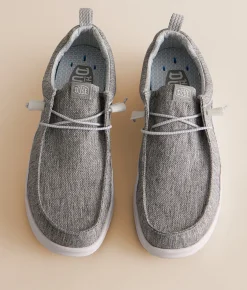 Shoes | HEYDUDE™ Wally HEY2O Jacquard Shoe Grey