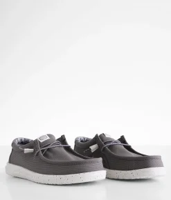 Shoes | HEYDUDE™ Wally H2O Tech Shoe Dark Grey