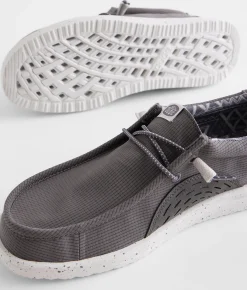 Shoes | HEYDUDE™ Wally H2O Tech Shoe Dark Grey