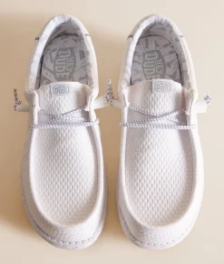 Shoes | HEYDUDE™ Wally Knit Shift Shoe White