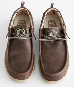 HEYDUDE™ Wally Longhorn Shoe Brown Discount