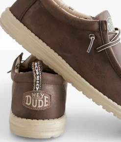 HEYDUDE™ Wally Longhorn Shoe Brown Discount