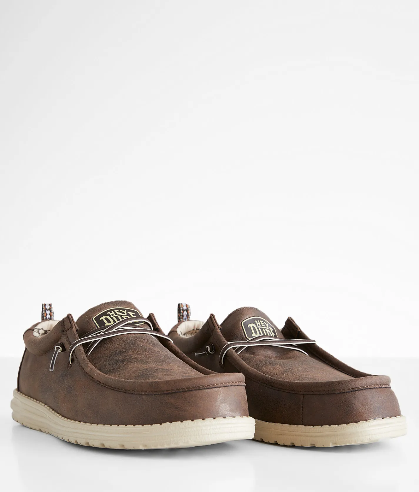 HEYDUDE™ Wally Longhorn Shoe Brown Discount