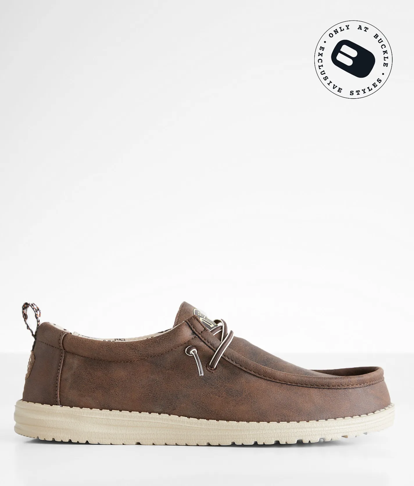 HEYDUDE™ Wally Longhorn Shoe Brown Discount