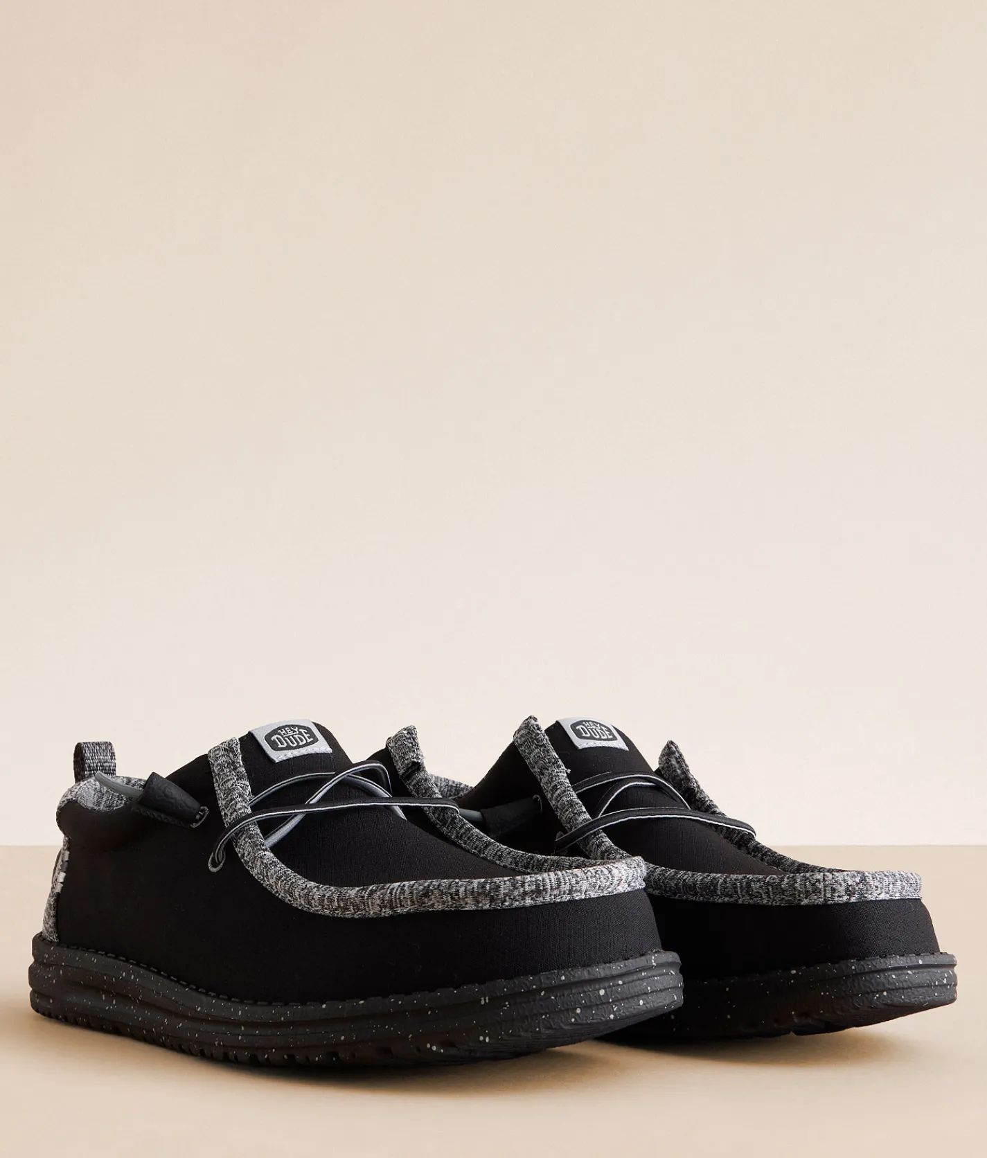 Shoes | HEYDUDE™ Wally Magnesium Shoe Black Grey