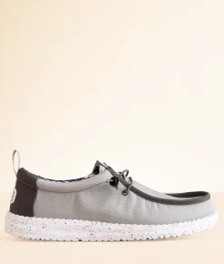 HEYDUDE™ Wally Nylon Grey Shoe Grey Multi Online