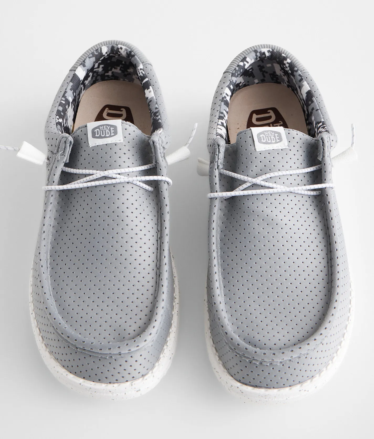 Shoes | HEYDUDE™ Wally Perforated Shoe Grey