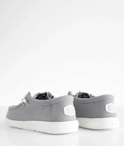 Shoes | HEYDUDE™ Wally Perforated Shoe Grey