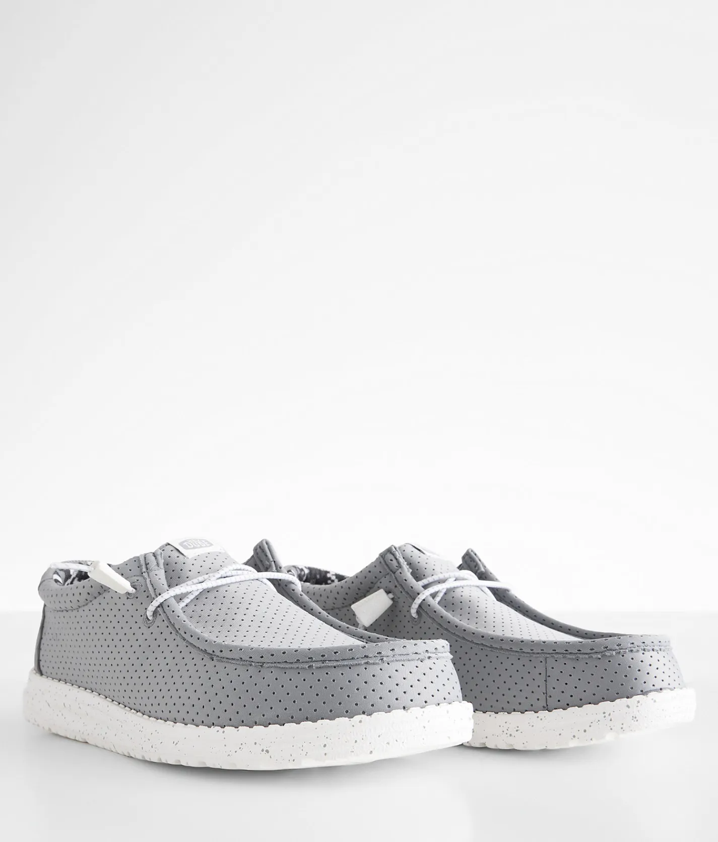 Shoes | HEYDUDE™ Wally Perforated Shoe Grey
