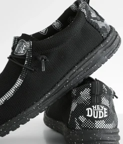 HEYDUDE™ Wally Pixel Shoe Black Outlet