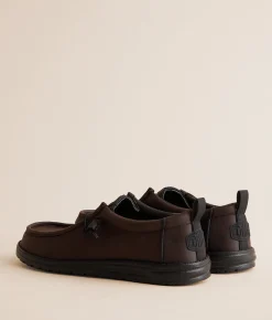 HEYDUDE™ Wally Salute Shoe Dark Brown