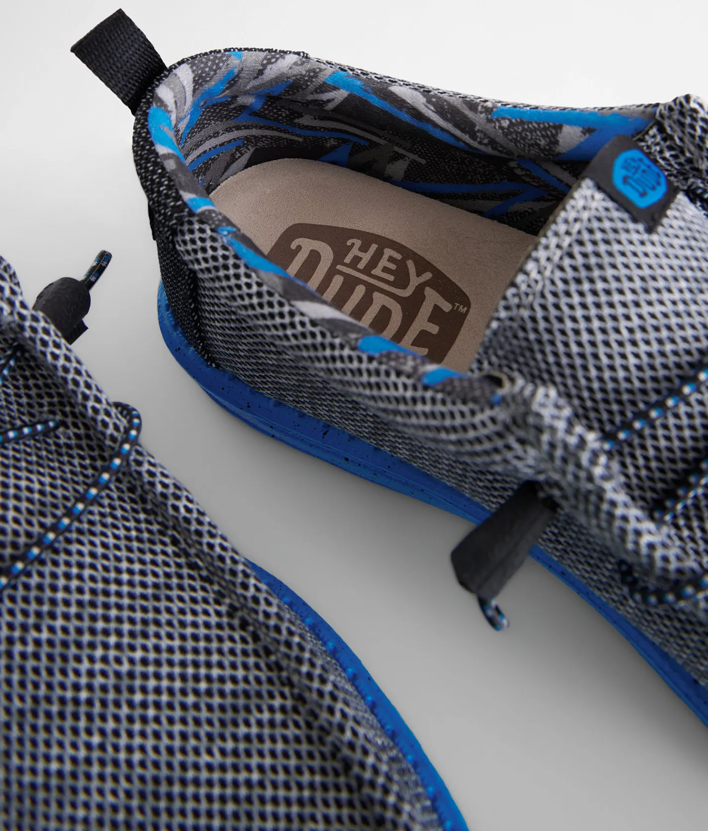 HEYDUDE™ Wally Sapphire Shoe Grey Ocean Outlet