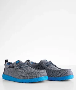 HEYDUDE™ Wally Sapphire Shoe Grey Ocean Outlet