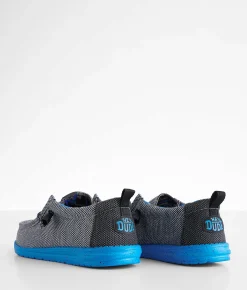 HEYDUDE™ Wally Sapphire Shoe Grey Ocean Outlet