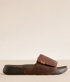 Shoes | HEYDUDE™ Wally Shore Classic Slide Downtown Brn Delicioso Br
