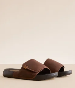 Shoes | HEYDUDE™ Wally Shore Classic Slide Downtown Brn Delicioso Br
