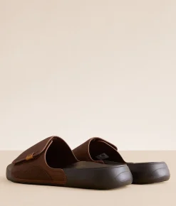 Shoes | HEYDUDE™ Wally Shore Classic Slide Downtown Brn Delicioso Br
