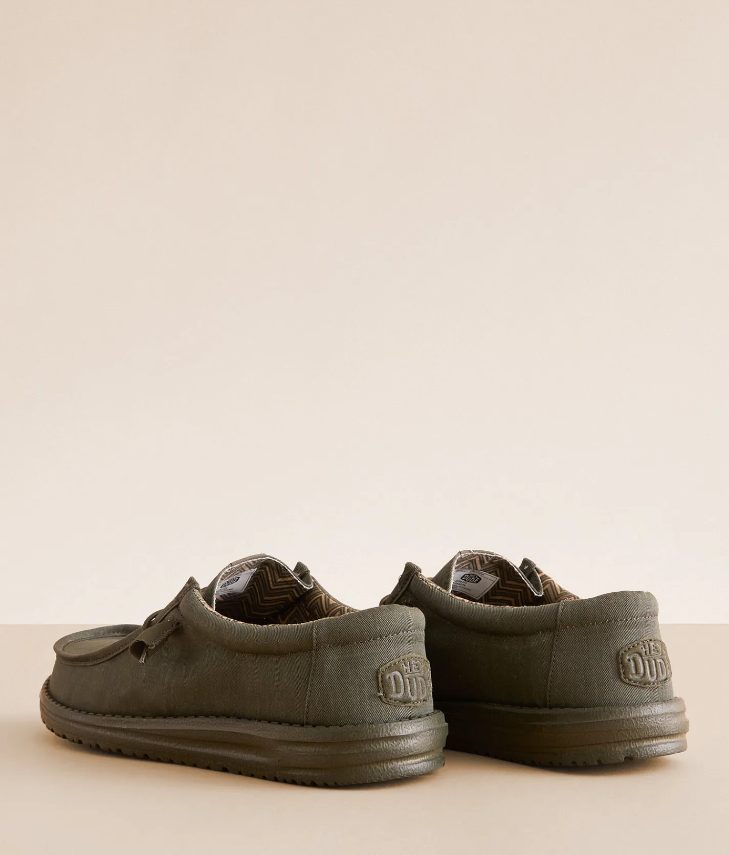 Shoes | HEYDUDE™ Wally Stretch Canvas Shoe Deep Green
