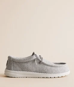HEYDUDE™ Wally Stretch Jersey Shoe Grey Online