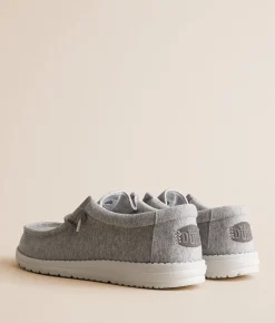 HEYDUDE™ Wally Stretch Jersey Shoe Grey Online