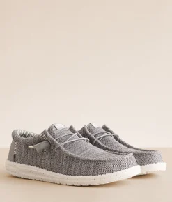 Shoes | HEYDUDE™ Wally Stretch Sox Shoe Grey