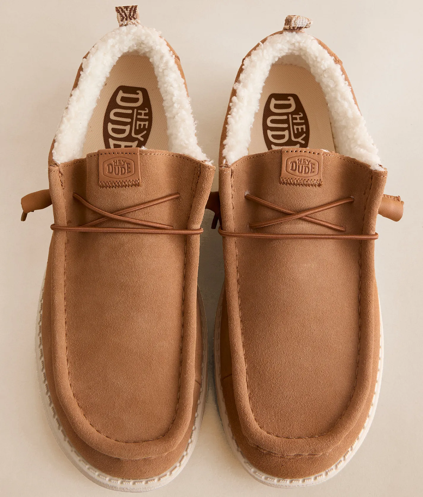HEYDUDE™ Wally Suede Shoe Lion Orange Multi Clearance