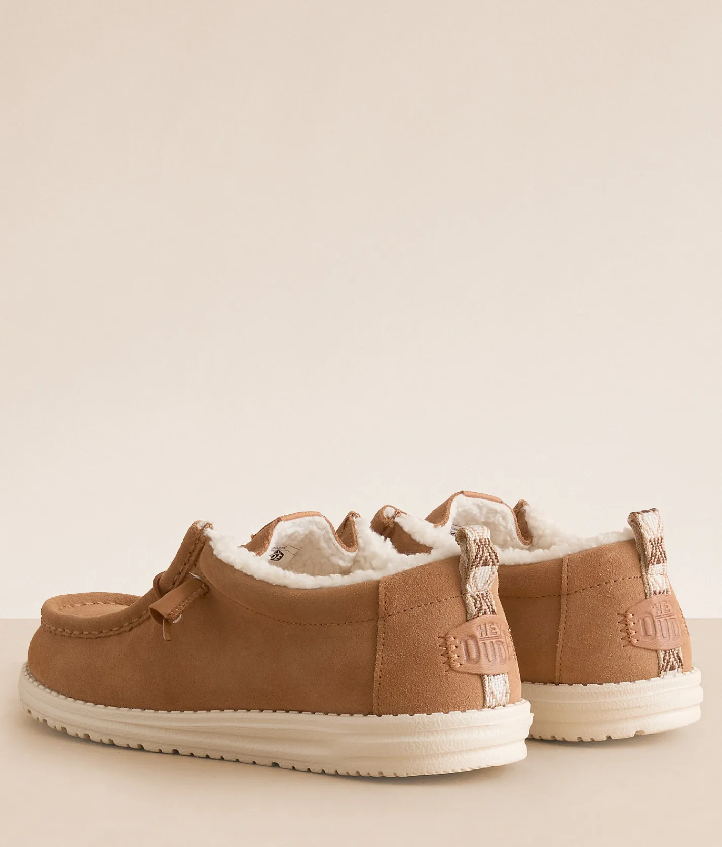 HEYDUDE™ Wally Suede Shoe Lion Orange Multi Clearance