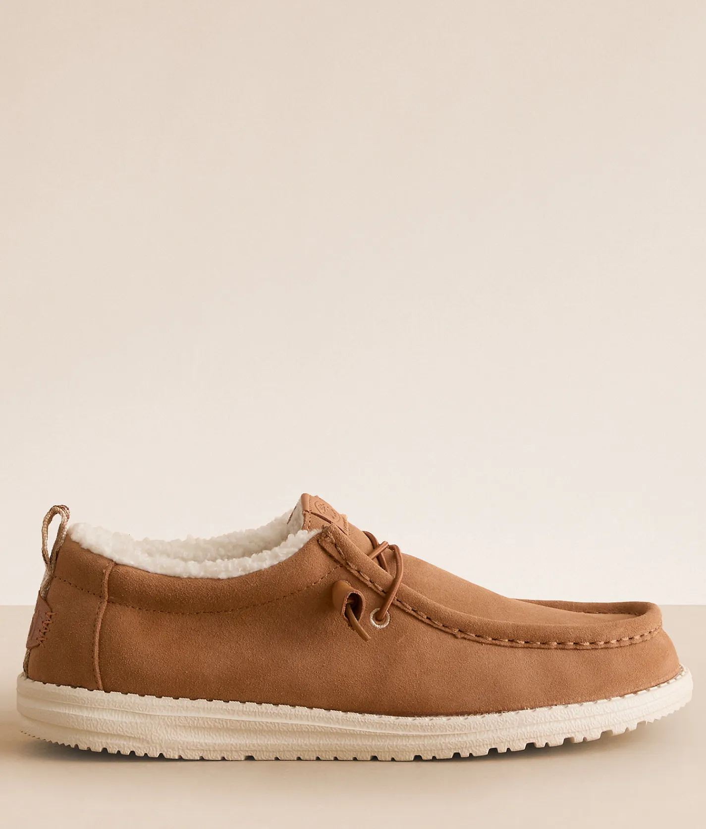 HEYDUDE™ Wally Suede Shoe Lion Orange Multi Clearance