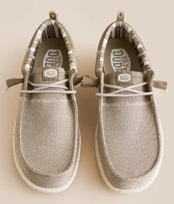Shoes | HEYDUDE™ Wally Tri Acorn Shoe Tan Brown