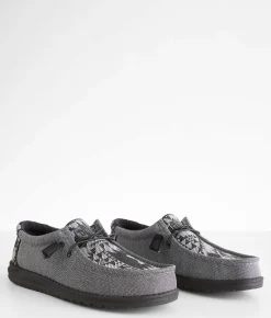 Shoes | HEYDUDE™ Wally Walls Spade Shoe Grey