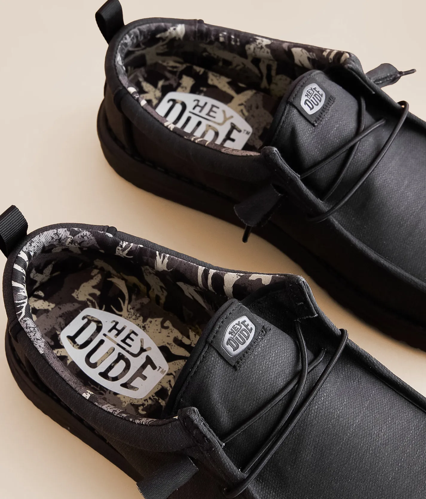 Shoes | HEYDUDE™ Wally Walls Woodland Shoe Black Grey