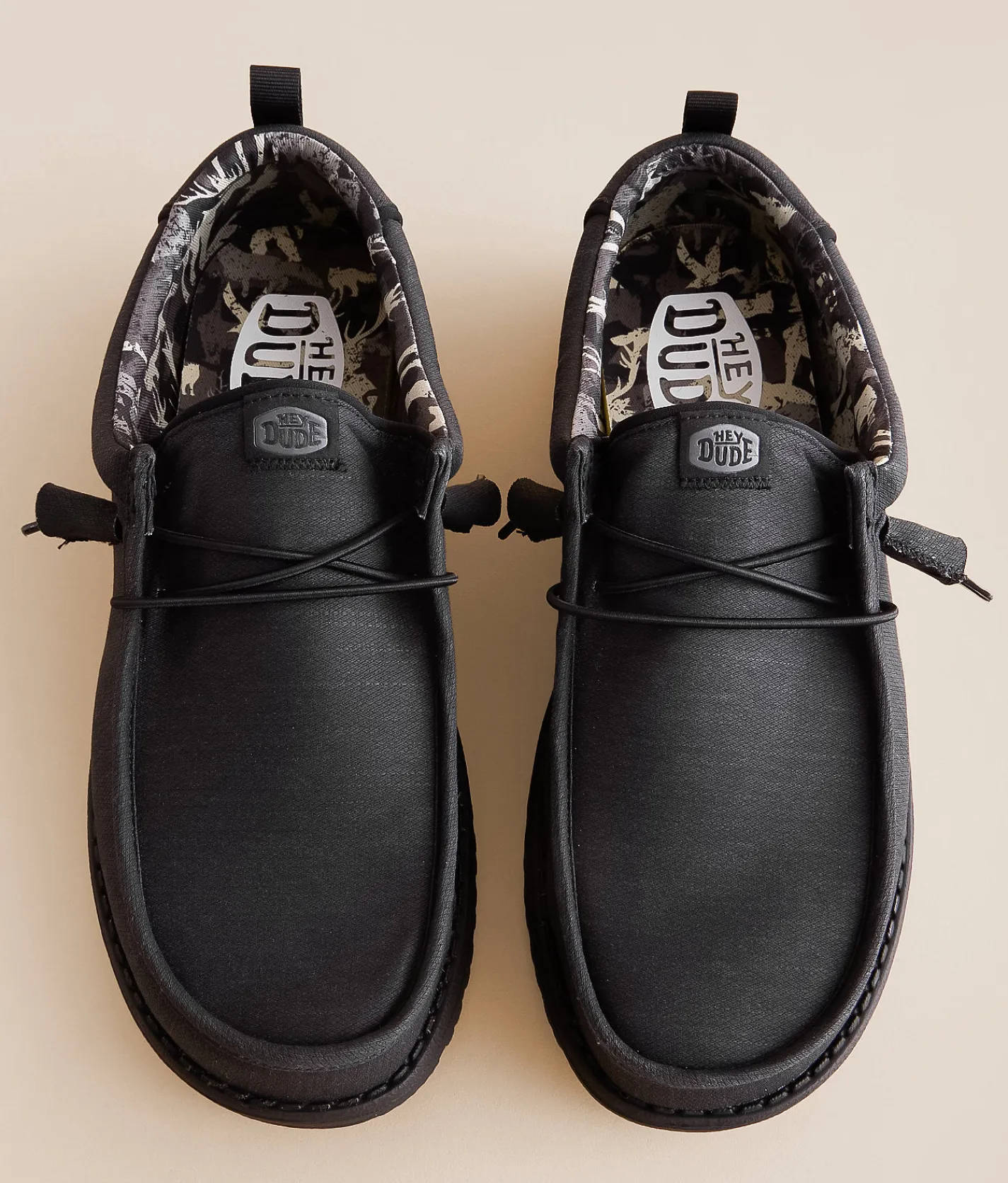 Shoes | HEYDUDE™ Wally Walls Woodland Shoe Black Grey