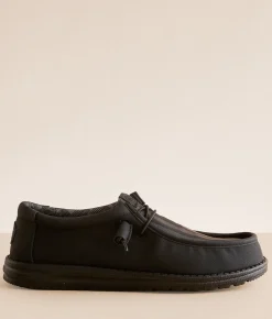 Shoes | HEYDUDE™ Wally Warrior Shoe Black Black