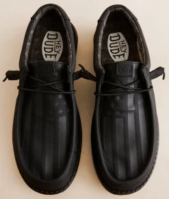 Shoes | HEYDUDE™ Wally Warrior Shoe Black Black