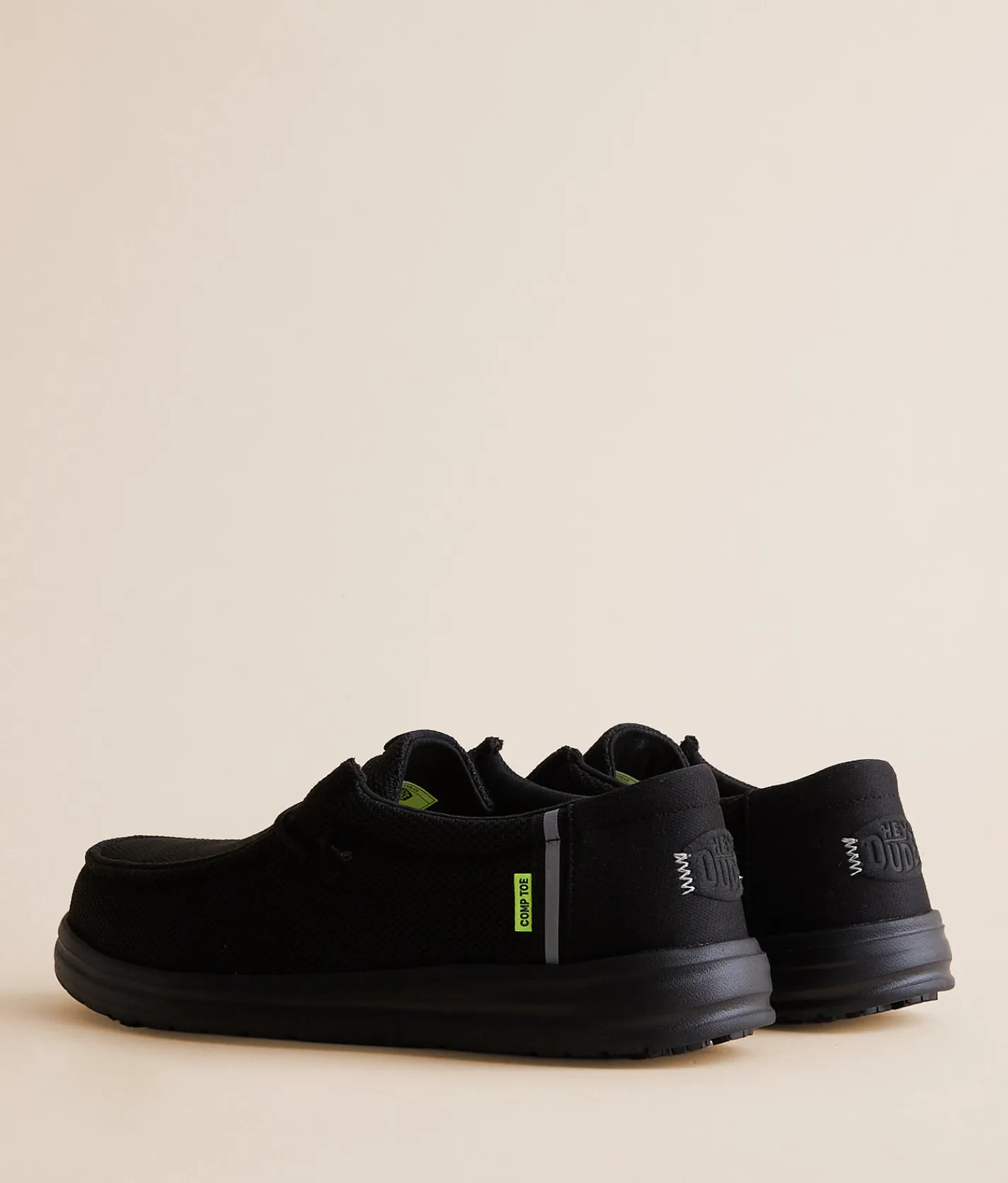 HEYDUDE™ Wally Work CT Shoe Black Black Best