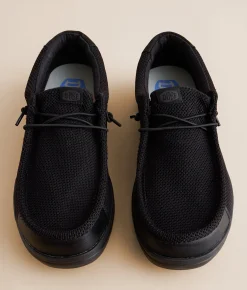 Shoes | HEYDUDE™ Wally Work Shoe Black