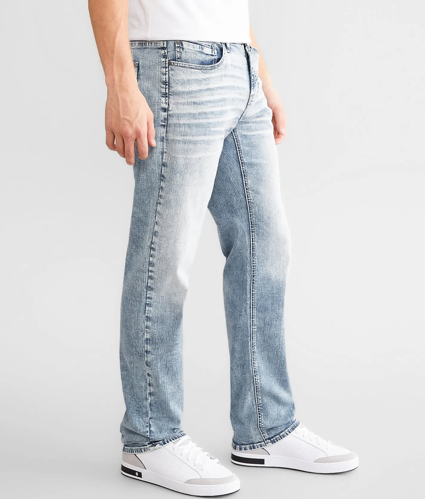 Sale Jeans|Bottoms | Departwest Wander Straight Stretch Jean Athos