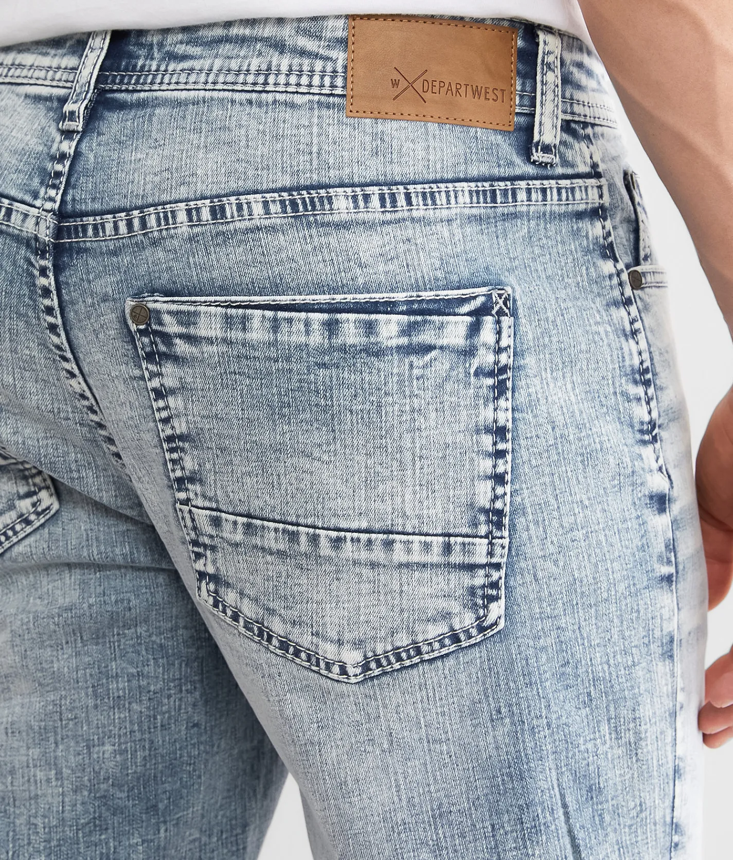 Sale Jeans|Bottoms | Departwest Wander Straight Stretch Jean Athos